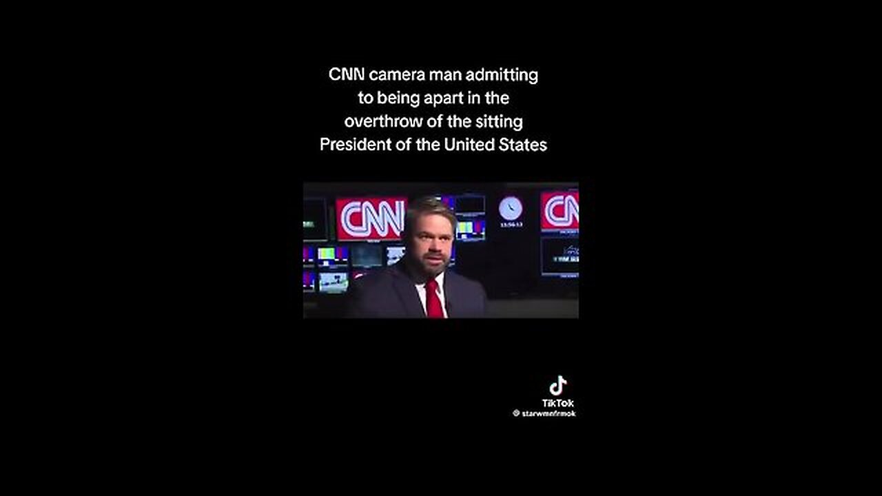 CNN cameraman admits to being a part of the cabal trying..