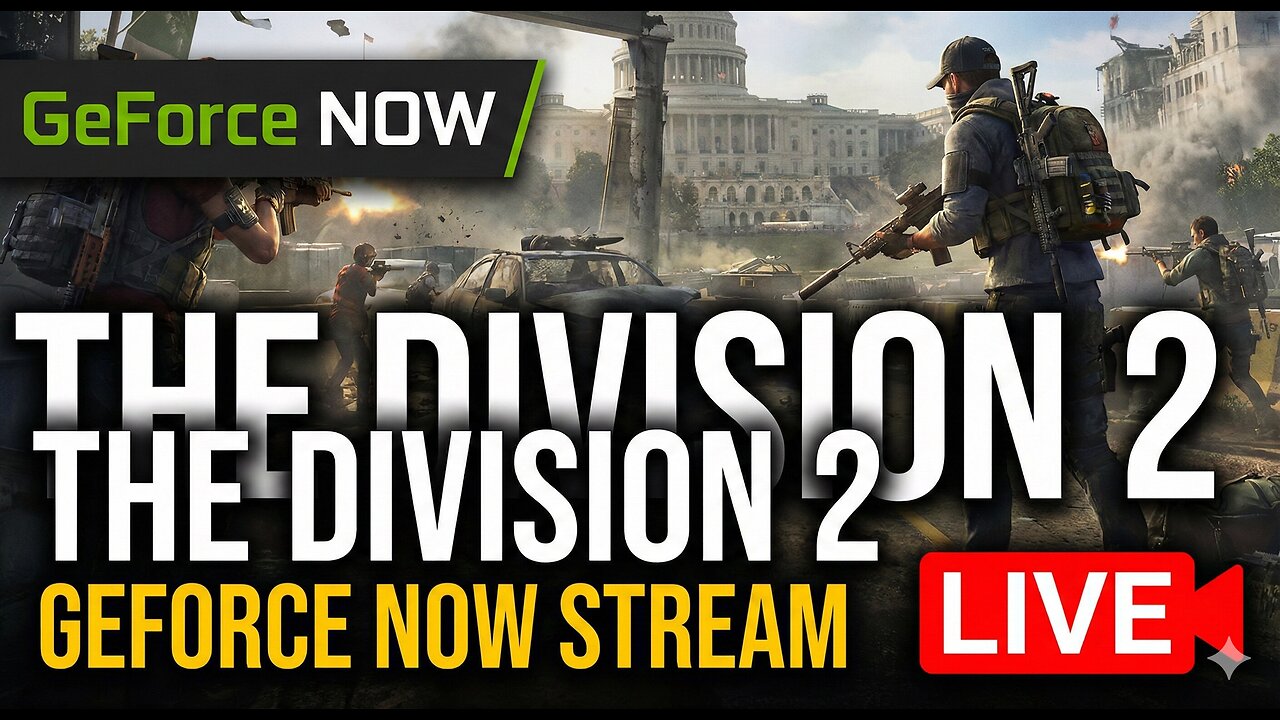 Trying to beat the mission | The Division 2 | GeForce NOW #cloudgaming