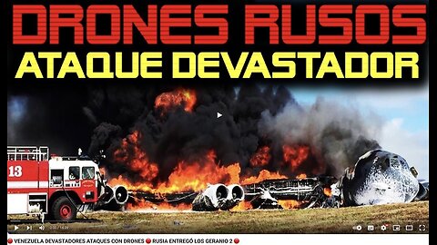 RUSSIAN GERANIUM DRONES IMPACT ON FLORIDA. S.: Venezuelan Military Channel show Revenge if Attacked by US