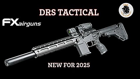 FX airguns DRS Tactical PCP New for 2025 . Close up look