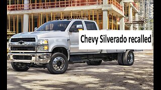 Chevy Silverado truck recalled