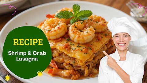 Best Seafood Lasagna Recipe with Shrimp, Crab, and Cheese