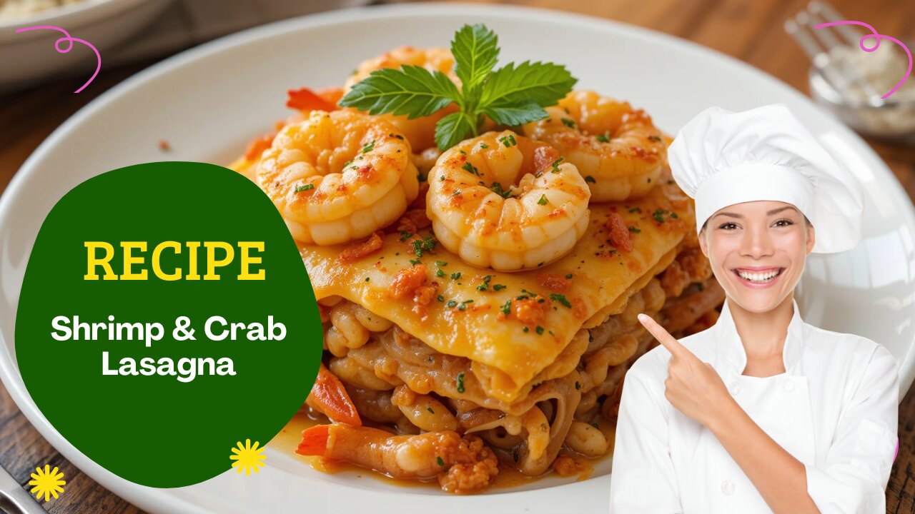 Best Seafood Lasagna Recipe with Shrimp, Crab, and Cheese