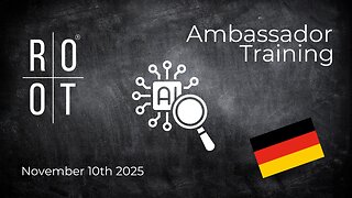 Wie man RPS vermarktet und KI nutzt | Botschafter-Schulung | 10. November 2025 | German