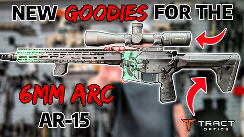 New Tract Toric scope and Recce stock for my 6mm ARC SPR
