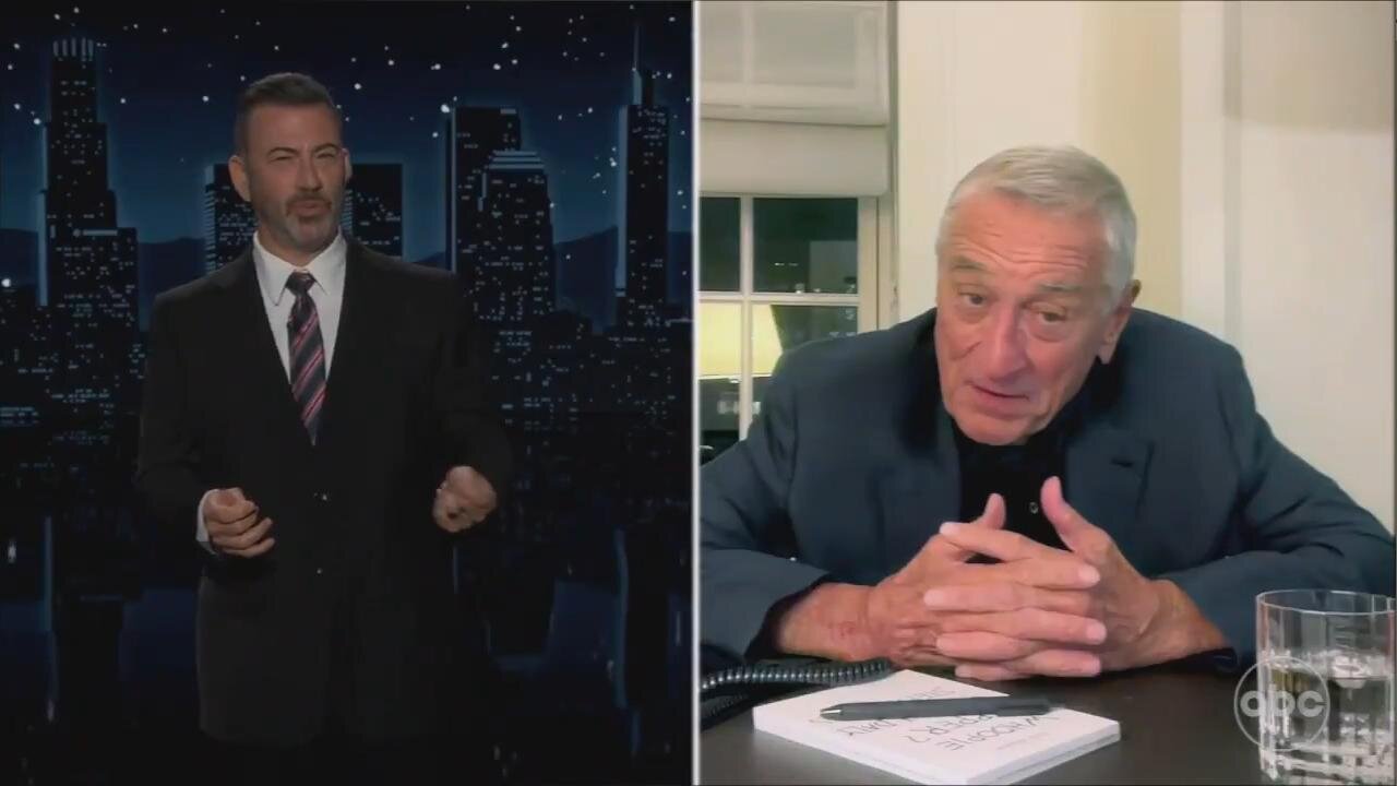 [AWFUL MAN] De Niro: "I gotta go. Cases of Tylenol fell off a truck - gotta figure out how to put autism in them." - Kimmel Show last night