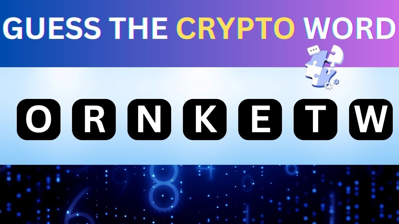 Can you reach the GENIUS level? Crypto word scramble - 05