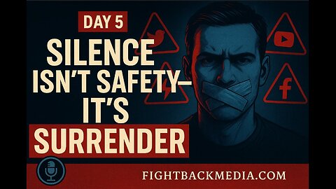 Silence Is Not Safety, It is Surrender