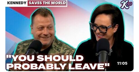 KENNEDY SAVES The WORLD: “You Should Probably Leave”