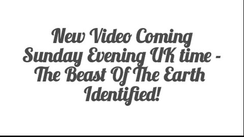 New Video Update!