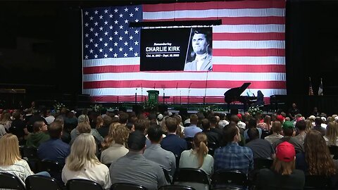 Charlie Kirk 'vigil for unity' at Utah Valley University