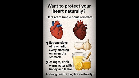2 Natural Tips to Prevent Heart Attack | Home Remedies for a Healthy Heart