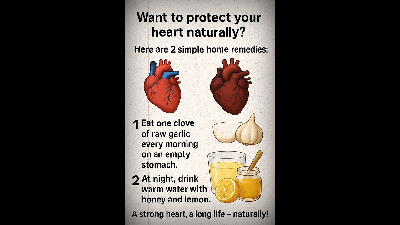 2 Natural Tips to Prevent Heart Attack | Home Remedies for a Healthy Heart