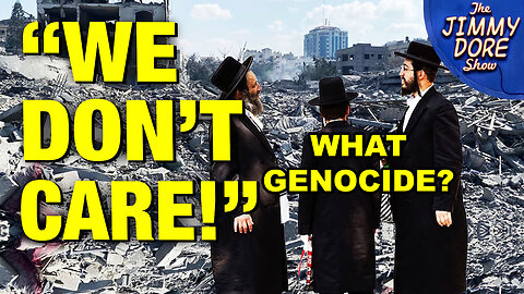 Overwhelming Majority Of Jewish Israelis SHRUG OFF Gaza Genocide - New Poll