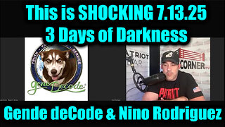 3 Days of Darkness - Update July 13, We're Losing Our Country