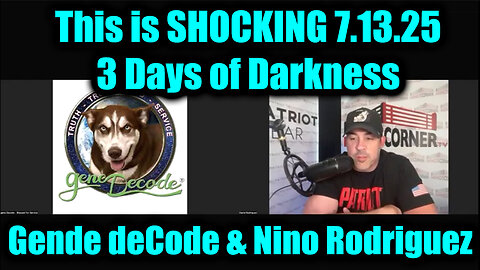 3 Days of Darkness - Update July 13, We're Losing Our Country