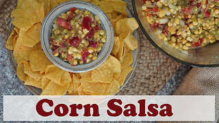 Fresh Corn Salsa Recipe