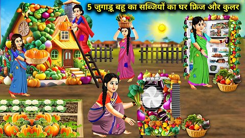 5 जुगाडू बहू का सब्जियों का घर फ्रिज और कुलर | 5 Jugaadu Bahu Ka Sabjiyo Ka Ghar Fridge Aur Cooler