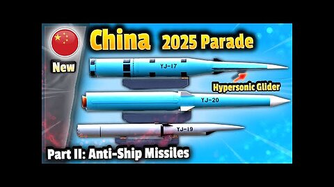 The new Anti-Ship Missiles of China's 2025 Victory Day Parade