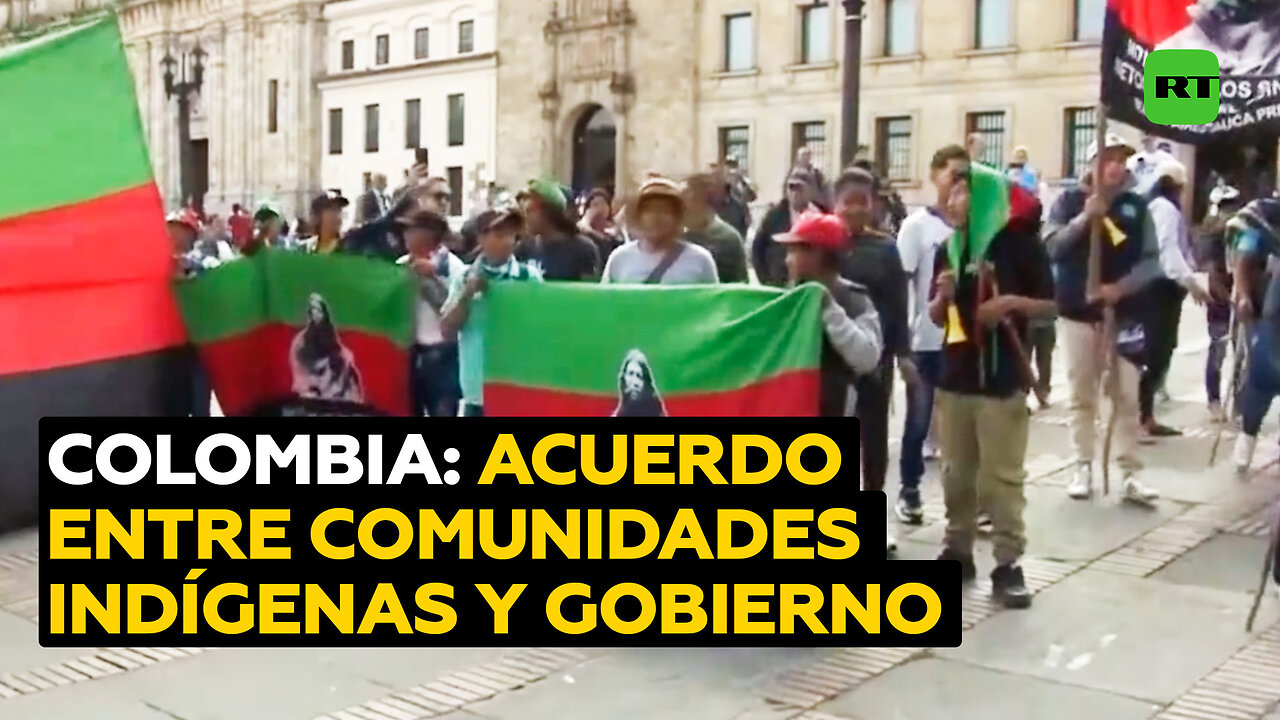 Comunidades indígenas colombianas llegan a un acuerdo con el Gobierno