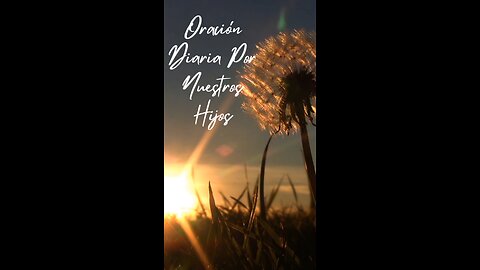 Oración Diaria por nuestros hijos 🙏