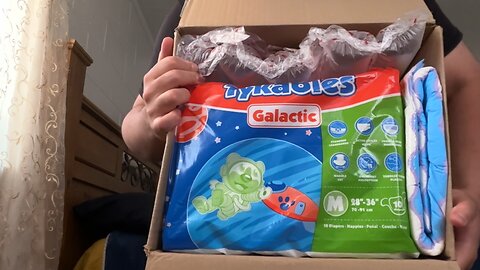 Unboxing Tykables Galatic ABDL Diapers (On/From My End)