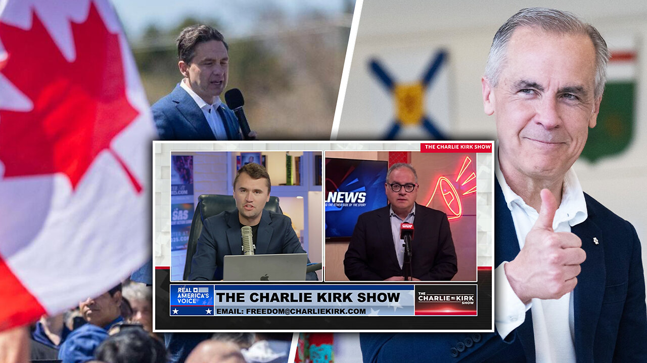 Ezra Levant tells Charlie Kirk why Canadians shouldnt lose hope after last nights election