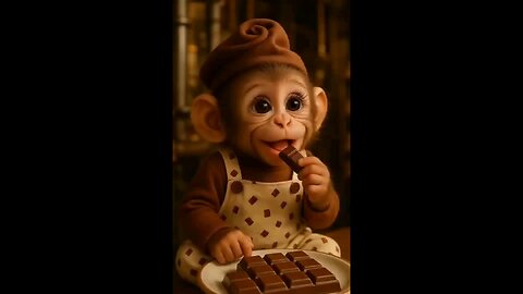 Babies monkey 🙊 eating time 🙉
