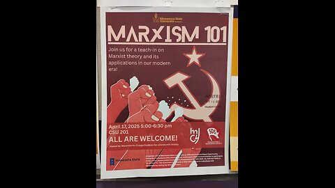 Marxism 101 Public Seminar at Minnesota State University Mankato Pt. 1