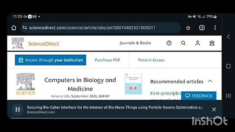 Securing Bio-Cyber Interface for the Internet of Bio-Nano Things using Particle Swarm Optimization