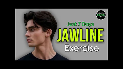 GET A PERFECT AND SHARPE JAWLINE IN 7 DAY