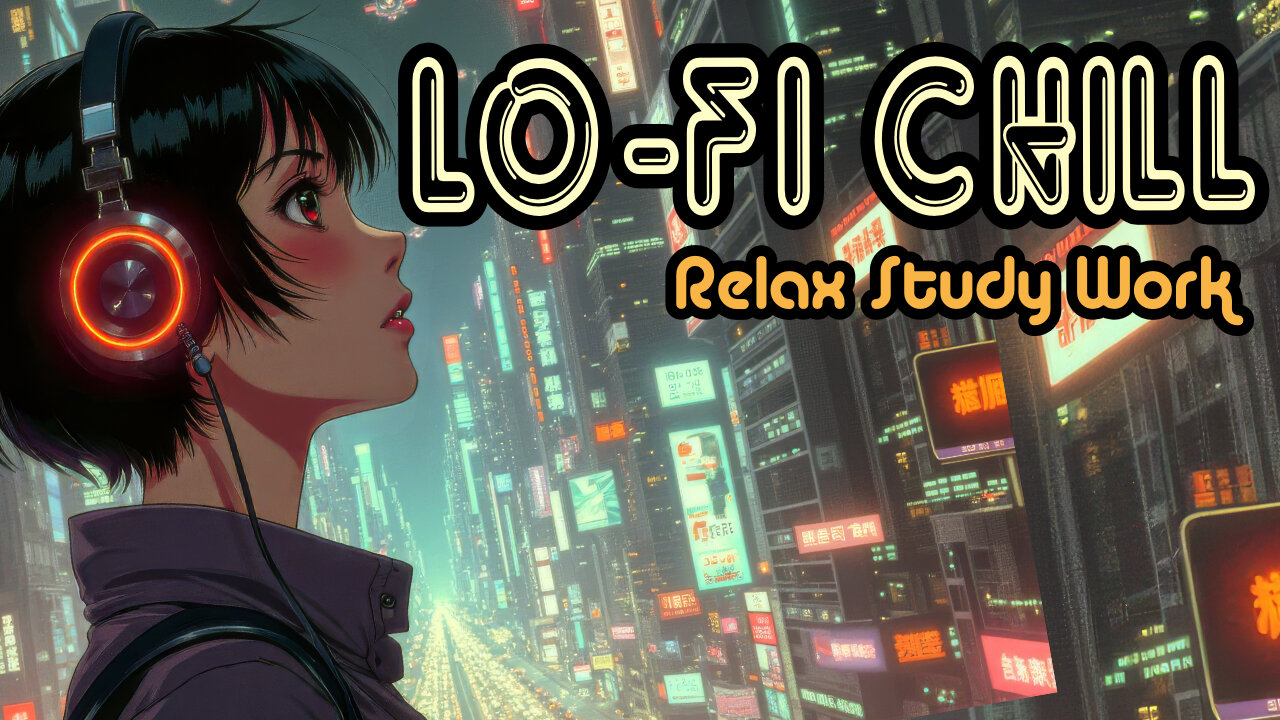 🎧 2-Hour Chillwave Study Mix | Lo-Fi & Synthwave for Focus & Relaxation in 4K 🌌
