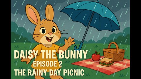 The Dailyyy Stories | Daisy the Bunny | Episode 2 | The Rainy Day Picnic