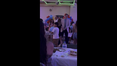 Nick dances at his 16th bday party