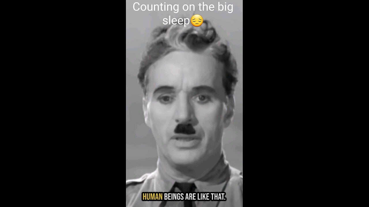 Charlie Chaplin's greatest speech