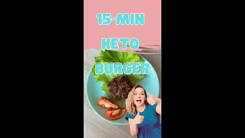 Keto Burger Without Buns — Fast, Low-Carb & Packed with Flavor!