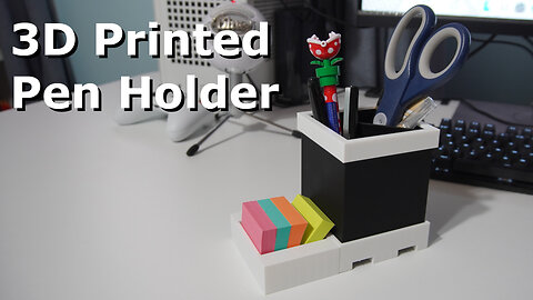 3D Printed Pen Holder