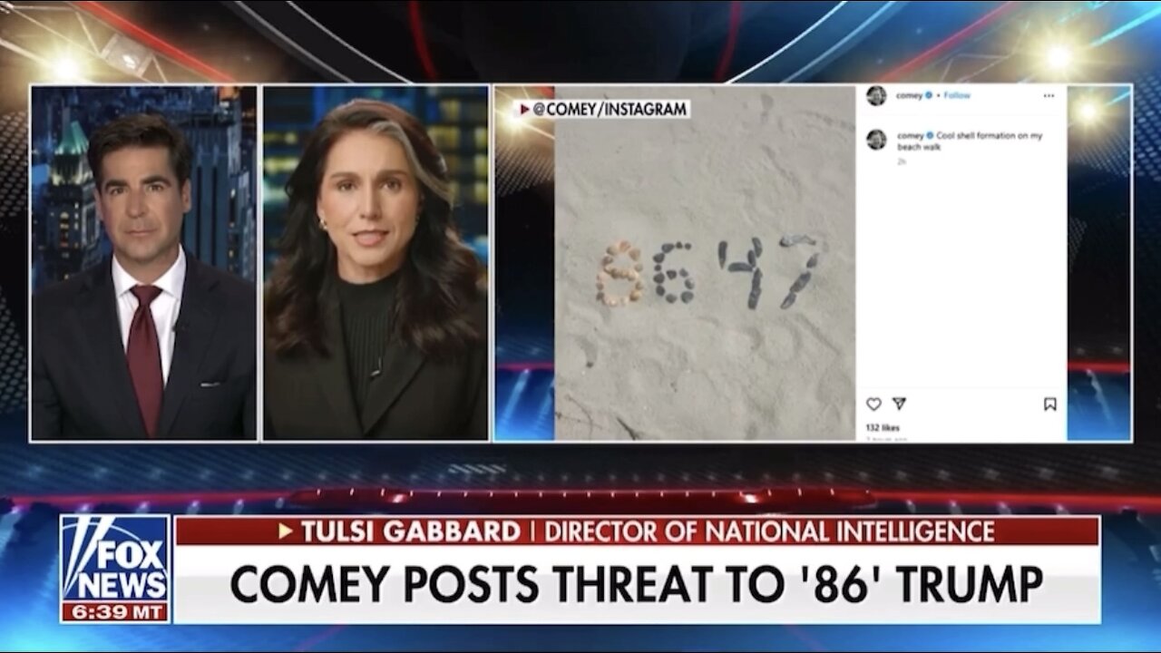 EXCLUSIVE: Tulsi Gabbard says James Comey knows exactly what he’s doing