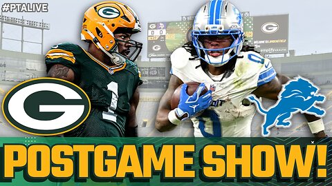 Packers vs Lions POSTGAME Show! 5 Things You Need to Know!