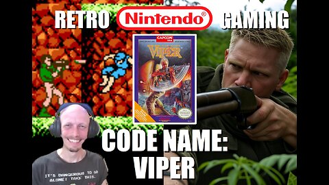 Code Name Viper (NES): Fight the South American Drug Syndicate in a Run & Gun Capcom Classic Game