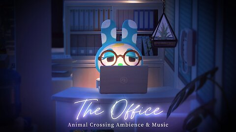 Work Aid | Late Night Office Ambience🌃Typing Sounds & Cozy Ambience | Work, Study & Sleep ASMR🎧6H