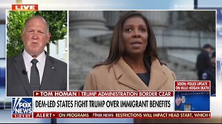 Border Czar: Letitia James Should Want ICE Out There Enforcing the Law