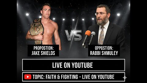 AVD Live! Jake Shields Makes Rabbi Shmmuley Sperg.