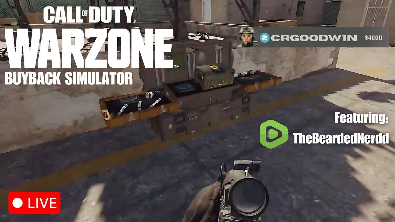 WARZONE BUYBACK SIMULATOR- With TheBeardedNerdd