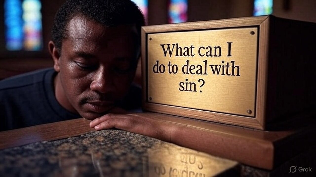 What can I do to deal with sin?