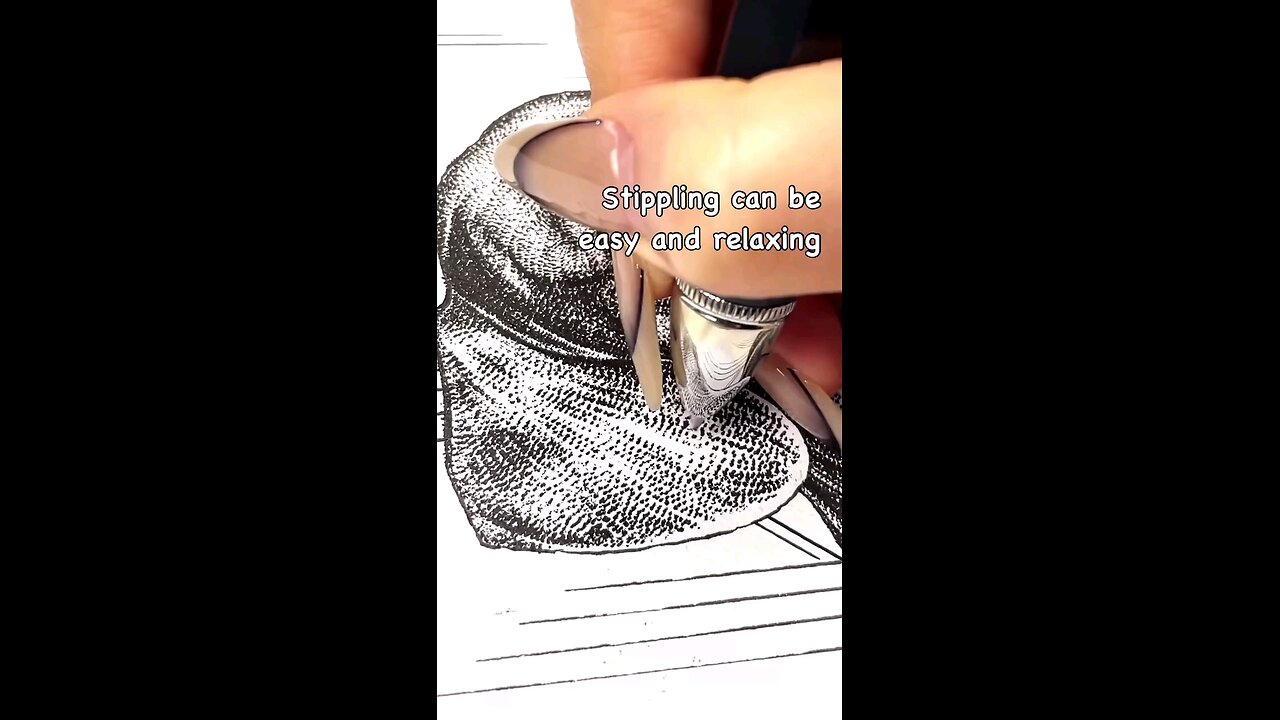 Speed. Precision. Stippling. 🔥