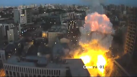 Russian Iskander-K Missile Strike Devastates UkrSpecSystems Facility in Kyiv