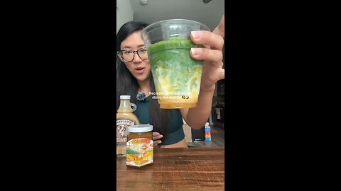 This Mango Coconut Matcha is a Vibe ☀️🥥🍵