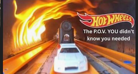 The CRAZIEST Hot Wheels POV Track Ever!