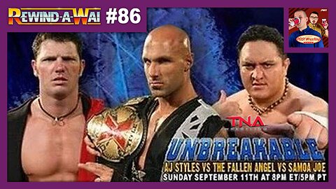 CHRISTOPHER DANIELS(c) VS AJ STYLES VS SAMOA JOE TNA UNBREAKABLE 2005 HD